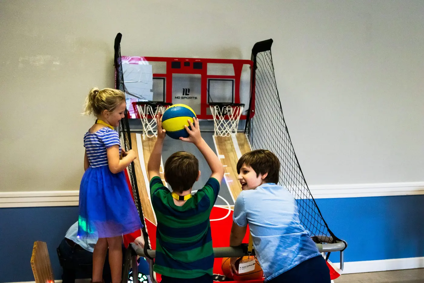 Children playing together at Bethel